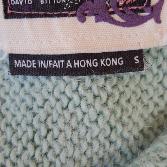 Buffalo Mint Green Wool Alpaca Blend Sweater Small - Picture 6 of 8